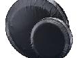 Heavy Duty Spare Tire Cover27430Strong black vinyl with corded edge and elastic closure for a snug fit. Protects tires or spares from sun and foul weather for years of use. Protects tires from sun and foul weather, Strong black vinyl material, Corded edge