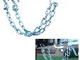 Safety Chain Set (Pair) - Class IVProduct DescriptionZinc-plated, proof-coil chain features strong, heat-treated S-hooks to keep your trailer from separating from the tow vehicle if the coupler becomes unhitched. Remember to attach the open end of the