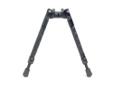 CAA Adjustable Picatinny Mount Short Bipod 6.3"-8.15" Black. The CAA Tactical 6.3"-8.15" Adjustable bipod mounts onto a standard 1913 Mil-Spec Picatinny rail. It is the ideal choice for snipers and designated marksman needing more stability for precision