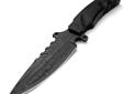 UPC Code: 814716014530Manufacturer: CAAModel: TacticalModel: HuntingType: Fixed Blade KnifeFinish/Color: Black MatteEdge: PlainDescription: Black Coated 440 Steel with .58Rc HardnessAccessories: SheathSize: 10.3"Frame/Material: Molded PlasticManufacturer