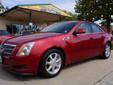 2009 Cadillac CTS
Vehicle Details
Year:
2009
VIN:
1G6DU57V990142531
Make:
Cadillac
Stock #:
28084
Model:
CTS
Mileage:
51,676
Trim:
Exterior Color:
Crystal Red
Engine:
3.6 Liter V6 w/ Direct Injection
Interior Color:
Tan
Transmission:
6-Speed Automatic