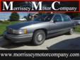 1994 Cadillac DeVille $2,988
Morrissey Motor Company
2500 N Main ST.
Madison, NE 68748
(402)477-0777
Retail Price: Call for price
OUR PRICE: $2,988
Stock: L5222A
VIN: 1G6KD52B2RU281445
Body Style: 4 Dr Sedan
Mileage: 180,558
Engine: V-8 4.9L
Transmission: