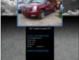 Cadillac Escalade ESV Base AWD 4dr SUV Automatic 6-Speed Red 116207 8-Cylinder 6.2L2007 SUV M & M Cars Inc 313-891-7300