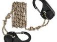 "
Nite Ize NCJ2-03-01 CamJam 2 Pack w/Rope
Designed to lock securely into place with a simple pull of a cord, the Nite Ize CamJam is an easy, knot-free way to tighten, tension, and secure lighter loads of all kinds. Made of sturdy, durable plastic, it
