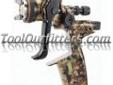 "
SATA 190447 SAT190447 CAMO SATAjet 4000B HVLP Spray Gun, Digital, WSB, with Sample RPS Cups
Digital paint spray guns measure the air inlet pressure on the spray gun electronically and thus accurately and also indicate it on the digital, easy to read