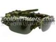 "
GK Vessa Lifewear 313CAMO GKV313CAMO CAMO Sunglasses with Built In Digital Camera/Video Recorder
Features and Benefits:
Custom painted Camo finish
1.3 Mega Pixal camera hidden in the center of the frame
Interchangeable lenses for every light
