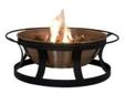 Camp Chef Del Rio FP29LG Gas Fireplace - Outdoor - 17.58 kW FP29LG
Enjoy the warmth of an outdoor fire without the mess and fuss of chopping wood. This beautiful copper fire pit burns at 60,000 BTU in a lava rock gas ring. This pit is a perfect accessory