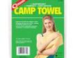 "
Coghlans 9335 Camp Towel 30"" x 12
Camp Towel
Specifications:
- Absorbs 10 times its weight in water.
- Wringing removes 92% of water, making it instantly ready for reuse.
- Use as a towel, dishcloth, pot holder, wash cloth or emergency bandage.
- Made