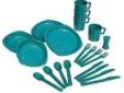 "
Chinook 42450 Camper Tableware Set
Camper 4 Person Tableware Set
Ideal for any group camping trip. Made of durable plastic. Comes in plastic carry case.
Includes 4 table settings:
- 4 knives, forks and spoons
- 4 stackable 8 fl.oz mugs
- 4 bowls (6"")
-