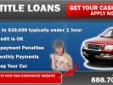 Car Title Loans Bluffdale
Car Title Loans in Bluffdale can get you cash right away. Borrow thousands of dollars today using the value in your car! Get a title loan today even if you have bad credit. We have been doing title loans for over 10 years and