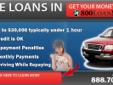 Car Title Loans in Modesto
Car Title Loan In Modesto from 800LoanMart. You have bad credit but you do have a car that is 1996 or newer? We have good news for you! We have been doing title loans for over 12 years and have loaned out millions of dollars