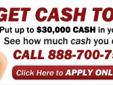 Car Title Loans in Tracy
Car Title Loan In Tracy by 800LoanMart. You have bad credit but you do have a car that is 1996 or newer? We have good news for you! We have been doing title loans for over 10 years and have loaned out millions of dollars over the
