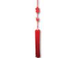 This tassel is designed for Taiji and Gongfu swords, and will match any such swords.Features:- Made for T'ai Chi and Kung Fu swords - Authentic design - Long-wearing Specifications:- Overall length: 20"- Weight: 1oz- Box height: 19 3/4"- Box width: 3"