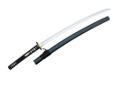 The Raptor Shobu-Zukuri (Iris Leaf) blade has an elegant shape and powerful cutting ability. Notable for the absence of a Yokote transition, this blade design became popular during the Nanbokucho era (1336 ~1392 AD) and its popularity continued into the