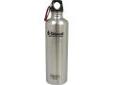 "
Chinook 41135 Cascade Wide Mouth Stainless Steel Bottle 32 oz., Natural
Chinook Beverage Bottle
- 32 oz. (1000 ml)
- Stainless Steel
- Includes Carabiner Clip"Price: $4.04
Source:
