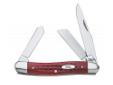A Case original, Pocket Worn Old Red Bone knives combine the best qualities of a faithful, old pocket knife with those of one right of the box. W.R. Case Pocket Worn Old Red Bone Knives- Medium Stockman #0786- 6318 SS- Clip, Spey and Sheepfoot Blades- 3