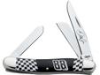 It seems only fitting that the world's most collected knives should team up with one of the world's most acclaimed drivers. W.R. Case Dale Earnhardt, Jr. Knives- Medium Stockman #8888- 2318 SS- Clip, Sheepfoot and Spey Blades- 3 5/8" closed- Weight: 2.5