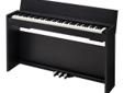 The Casio PX830 BK Privia Digital Piano is focused on pure piano playing. That starts with the refined matt keys (ivory touch) with a pleasing playing action. The hammer and repeating action on the keys is just as luxurious as the 128-tone AiF sound