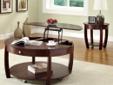 Contact the seller
Coaster Furniture CST-G701978-S, Group perfect for any casual living room. The end table features a 22" diameter top and a bottom storage shelf below. the coffee table is full of convenient function and features such as caster wheels