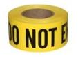 "
Radians BTPY02K1-40 Caution Do Not Enter Tape 4.0 mil
Radians Pre-printed Safetape Barricade Tape 4.0 mil
In high risk environments, workers need visible and safe solutions. With Radians SafeTapeâ¢ Barricade Tape, customers have quality products to help