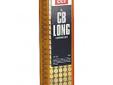 CCI CB 22 Long 29Gr Lead Round Nose 100 Rounds. The Conical Ball or CB line of CCI ammunition is the ideal choice for shooters looking for reduced power and noise. P/N: CCI-38
Manufacturer: CCI CB 22 Long 29Gr Lead Round Nose 100 Rounds. The Conical Ball