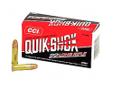 CCI Quik Shok 22LR 32Gr Segmented Hollow Point 50 Rounds. CCI's lineup of varmint ammunition offers several loads in a variety of calibers that utilize unique bullet technologies to deliver devastating performance on varmints. P/N: CCI-64
Manufacturer: