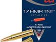 Explosive expansion on varmint and the accuracy that made TNT famous. The game point dimple tip bullet mushrooms like a big game bullet instead of fragmenting like a varmint bullet. Features:- Bullet Type: Jacketed Hollow Point- Muzzle Energy: 245 ft lbs-
