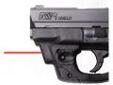 "
LaserMax CF-SHIELD Centerfire Laser M&P Shield
Centerfire Laser Series for the Smith & WessonÂ® M&P Shield 9mm
Features:
- Red laser with constant beam
- Custom designed to fit the Smith & Wesson M&P Shield 9mm pistol.
- Tactial design that matches the