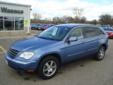2007 Chrysler Pacifica Touring
$9999
Additional Photos
Vehicle Description
Alloy wheels and Leather Trimmed 1st & 2nd Row Seats. Spins like a top. Drives like a dream. This 2007 Pacifica is for Chrysler nuts who are hunting for a wonderful, low-mileage