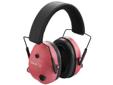 Electronic Ear Muffs, PinkFeatures- Electronic muffs to amplify quiet sounds and protect against harmful noise levels (NRR 21dB)- Collapsible for easy storage- Adjustable for best fitDescription: ElectronicFinish/Color: PinkFrame/Material: PlasticModel: