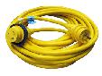 30 Amp 75' Cord Set - Yellow 125vMarine Shore Power ProductsDependable, secure connections between your onboard electrical system and the shore outlet are critical. Charles utilizes more than 35 years of in-house molding and metal stamping capabilities to