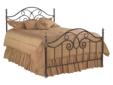 Cheap Autumn Brown Dynasty Bed - Queen For Sales !
Autumn Brown Dynasty Bed - Queen
Product Details :
Completely transform your bedroom into an elegant getaway with this exquisite dynasty bed. This lacquered-metal frame showcases ornate scroll work and