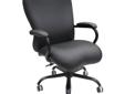 Cheap Big Man Chair - Black For Sales !
Big Man Chair - Black
Product Details :
Work long days in complete comfort with the Big Man chair. This black chair features a thick padded seat and pneumatic gas-lift height adjustment. Casters provide easy
