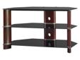 Cheap Black Bush TV Stand For Sales !
Black Bush TV Stand
Â Best Deals Deals
Product Details :
Showcase your TV in any convenient corner with the Segments TV stand from Bush. The hardwood frame has two black glass shelves that are perfect for DVD players