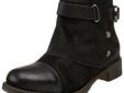 Make a stylish statement in this adorable ankle boot by Boutique 9. Wrapped in soft leather, the Cooper's trendy upper sports a smooth toe cap, decorative buckle, and metal rivet details, with a side zip entry adding lots of convenience. You'll also love