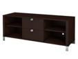 Cheap Brown Southshore Delano TV Stand For Sales !
Brown Southshore Delano TV Stand
Â Black Friday Deals
Product Details :
With its open and closed storage compartments, this TV stand is a perfect blend of subtlety and accessibility. The stand s cable