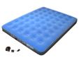 Cheap Embark Flocked Queen Airbed With Pump - Blue For Sales !
Embark Flocked Queen Airbed With Pump - Blue
Product Details :
Accommodate overnight guests with this queen-size airbed from Embark. It features a sturdy PVC frame and a comfortable flocked