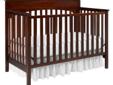 Cheap Graco Lauren Classic Convertible Crib Walnut For Sales !
Graco Lauren Classic Convertible Crib Walnut
Product Details :
Durable, versatile and beautiful, the Graco Lauren 4-in-1 Convertible Crib is certified to be safe. Simple yet elegant in style,
