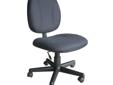 Cheap Sympal Fabric Computer Chair - Black For Sales !
Sympal Fabric Computer Chair - Black
Product Details :
Sit in comfort at your home office desk with this fabric computer chair from Sympal. This armless, low back chair features a foam cushion for