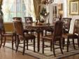Contact the seller
Acme Furniture Winfred ACM-60080-S, Cabernet Sauvignon.The graceful elegance of our WINFRED collection makes every meal a celebration. Expertly crafted of solid hardwoods and resin with selected veneers, then finished in a multi-step,