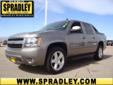 Spradley Auto Network
2828 Hwy 50 West, Â  Pueblo, CO, US -81008Â  -- 888-906-3064
2007 Chevrolet Avalanche LT
Call For Price
CALL NOW!! To take advantage of special internet pricing. 
888-906-3064
About Us:
Â 
Spradley Barickman Auto network is a locally,