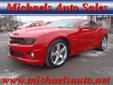 Michaels Auto Sales Inc 2239 E. Roy Furman Hwy, Â  Carmichaels, PA, US -15320Â 
--888-366-8815
Click here to know more 888-366-8815
Michael's Auto Sales
Inquire about this vehicle
2010 Chevrolet Camaro SS Â 
Low mileage
Call For Price
Scroll down for more