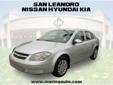 San Leandro Nissan/Hyundai/Kia
2010 Chevrolet Cobalt 4dr Sdn LT w/1LT
Call For Price
At Marina Auto Center Nissan, located in San Leandro, we offer you a large selection of Nissan new cars, trucks, SUVs and other styles that we sell all at affordable