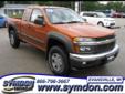 2007 Chevrolet Colorado $13,834
Symdon Chevrolet
369 Union ST Hwy 14
Evansville, WI 53536
(608)882-4803
Retail Price: $15,995
OUR PRICE: $13,834
Stock: 145011
VIN: 1GCDT19EX78113723
Body Style: Extended Cab Pickup 4X4
Mileage: 38,494
Engine: 5 Cyl. 3.7L