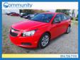 2014 Chevrolet Cruze LS Auto $19,530
Community Chevrolet
16408 Conneaut Lake Rd.
Meadville, PA 16335
(814)724-7110
Retail Price: Call for price
OUR PRICE: $19,530
Stock: 4539
VIN: 1G1PA5SG0E7472712
Body Style: 4 Dr Sedan
Mileage: 1
Engine: 4 Cyl. 1.8L