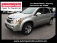 2008 Chevrolet Equinox LT $12,458
Pre-Owned Car And Truck Liquidation Outlet
1510 S. Military Highway
Chesapeake, VA 23320
(800)876-4139
Retail Price: Call for price
OUR PRICE: $12,458
Stock: A4557A
VIN: 2CNDL33F086024923
Body Style: SUV
Mileage: 98,229