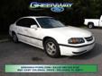 Greenway Ford
2002 CHEVROLET IMPALA 4dr Sdn LS Pre-Owned
Call for Price
CALL - 855-262-8480 ext. 11
(VEHICLE PRICE DOES NOT INCLUDE TAX, TITLE AND LICENSE)
Engine
3.8L SFI V6 3800 ENGINE
Exterior Color
WHITE
Body type
4 Door
Model
IMPALA
Make
CHEVROLET