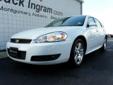 Jack Ingram Motors
227 Eastern Blvd, Montgomery, Alabama 36117 -- 888-270-7498
2011 Chevrolet Impala LT Pre-Owned
888-270-7498
Price: Call for Price
It's Time to Love What You Drive!
Click Here to View All Photos (36)
It's Time to Love What You Drive!
Â 