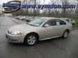 Symdon Chevrolet
369 Union Street, Evansville, Wisconsin 53536 -- 877-520-1783
2011 Chevrolet Impala LS Fleet Pre-Owned
877-520-1783
Price: $17,900
Call for Financing
Click Here to View All Photos (12)
Call for a free CarFax Report
Â 
Contact Information: