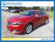 2015 Chevrolet Impala LT $32,155
Community Chevrolet
16408 Conneaut Lake Rd.
Meadville, PA 16335
(814)724-7110
Retail Price: Call for price
OUR PRICE: $32,155
Stock: 5103
VIN: 2G1125S39F9140798
Body Style: 4 Dr Sedan
Mileage: 1
Engine: 6 Cyl. 3.6L